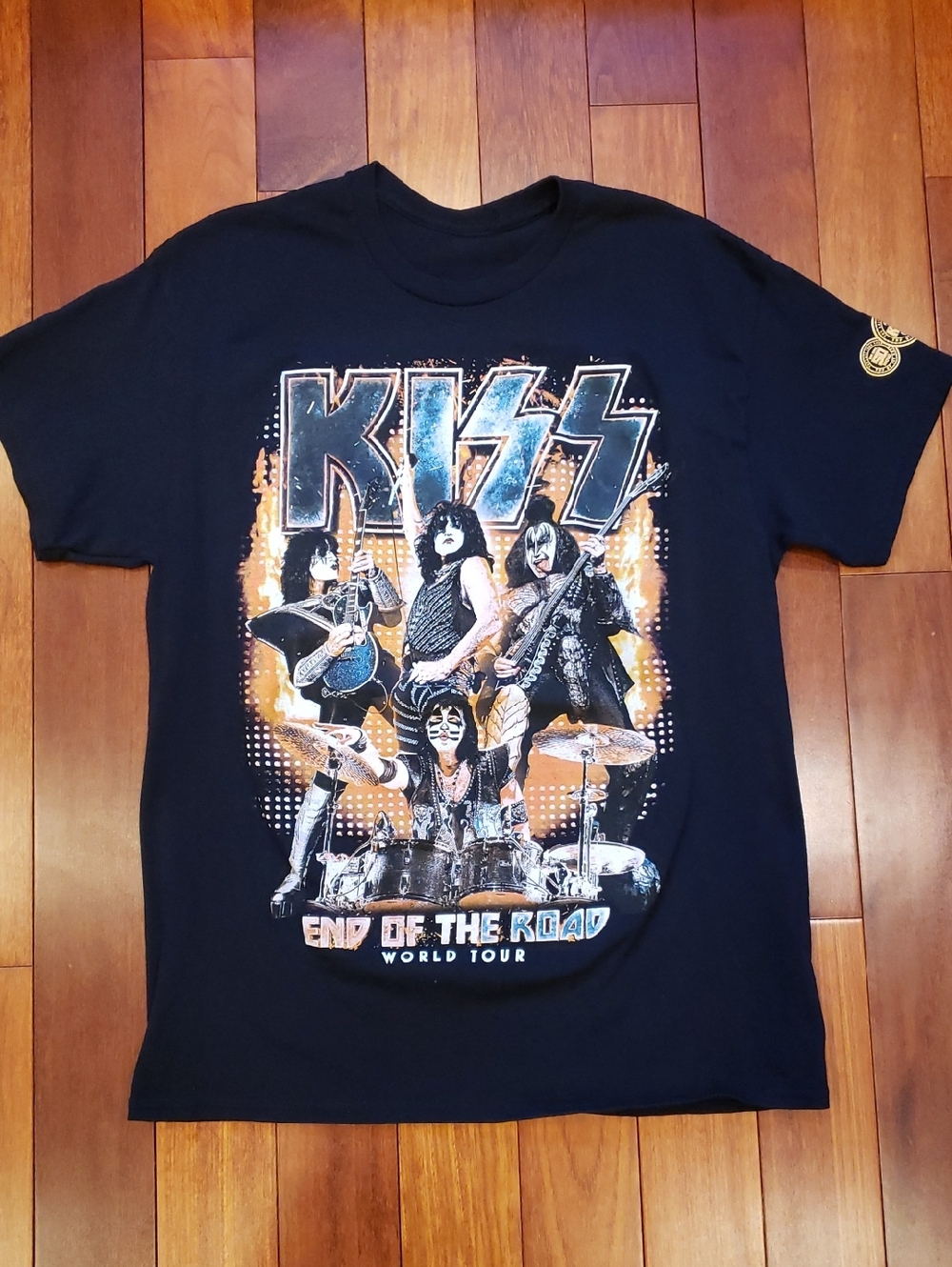 Kiss End of the Road World Tour 50th Anniversary Shirt